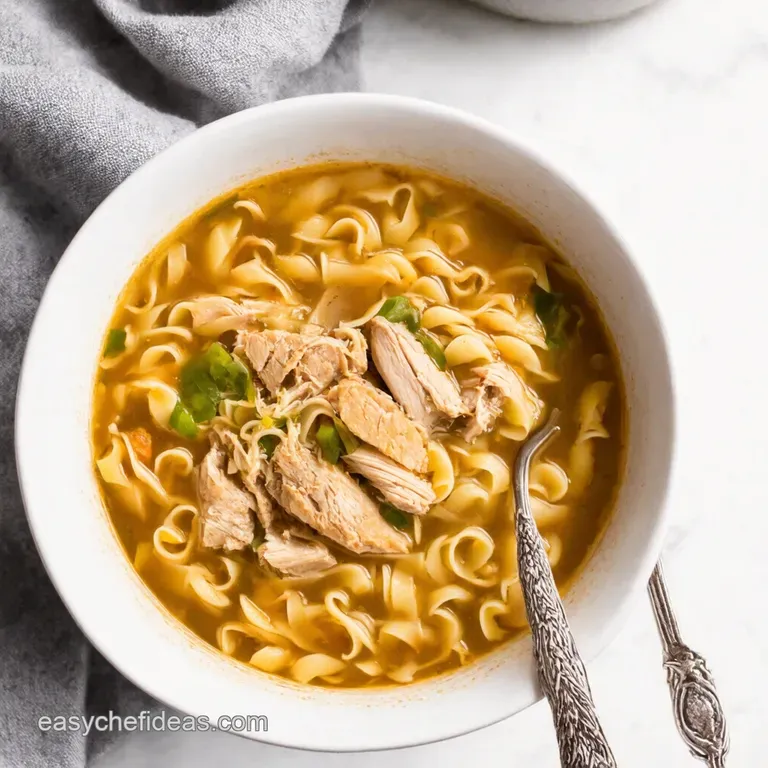 Crockpot Comfort Chicken Noodle Soup