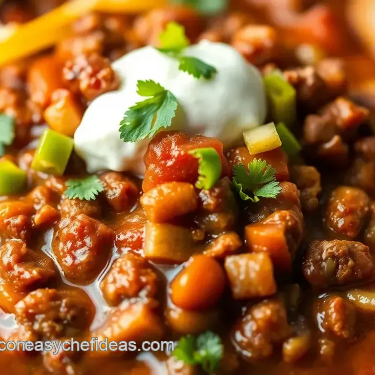 Crockpot Ground Beef Taco Soup