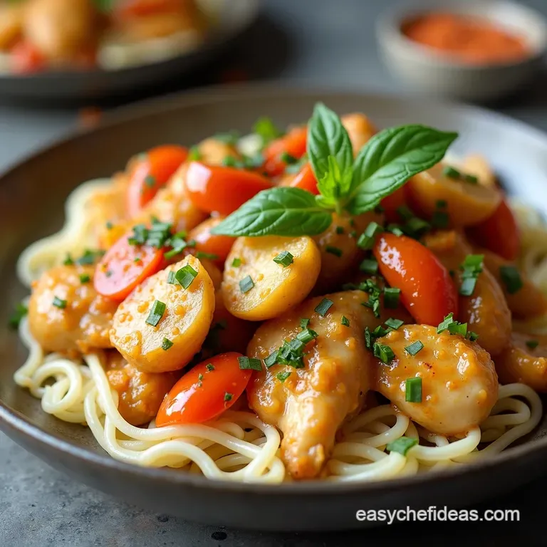 Crockpot Honey Garlic Chicken with Veggies