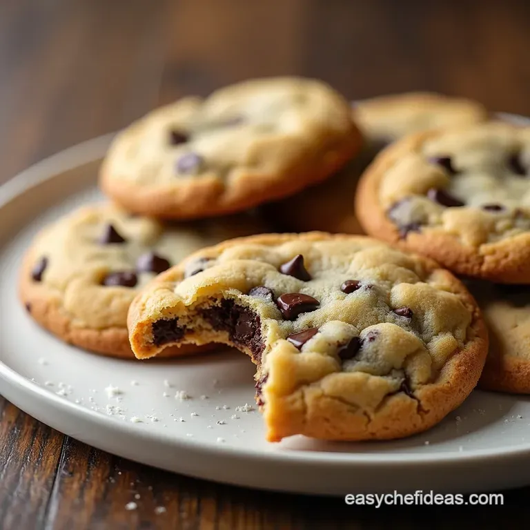The Golden Standard ChewyEdge GooeyCentre Chocolate Chip Cookies