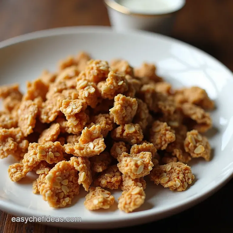 The Golden Cluster Crunch BakeryStyle Homemade Granola