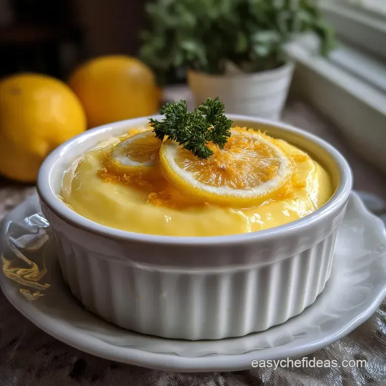 Dairyfree Lemon Pudding 103 Ricetta crema: Intense Zest