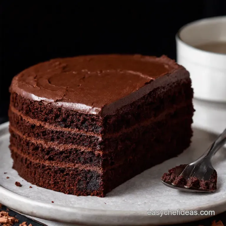 Death by Chocolate Layer Cake A Decadent Masterpiece