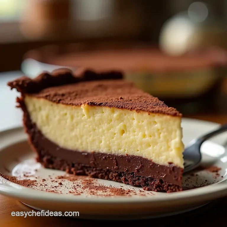 The Velvet Touch Decadent French Silk Pie with a Crisp Chocolate Crust presentation