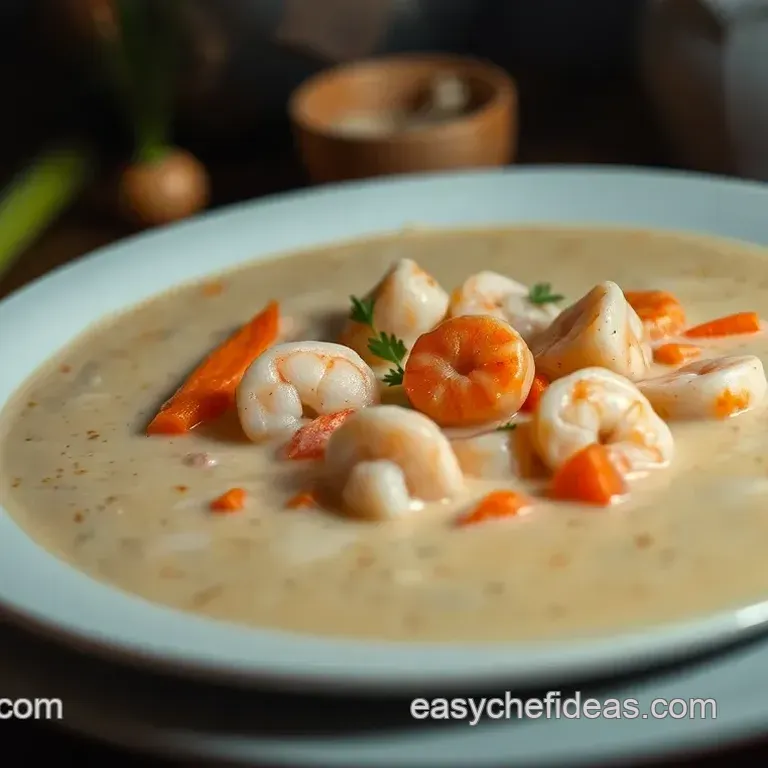 Decadent Shrimp and Crab Bisque