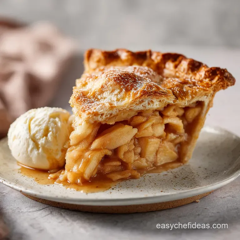 Pie: Deep-Dish Bramley with Flaky Crust Secrets