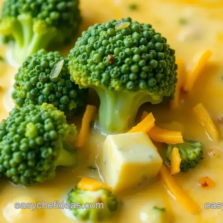 Delicious Broccoli Cheese Soup in 30 Minutes