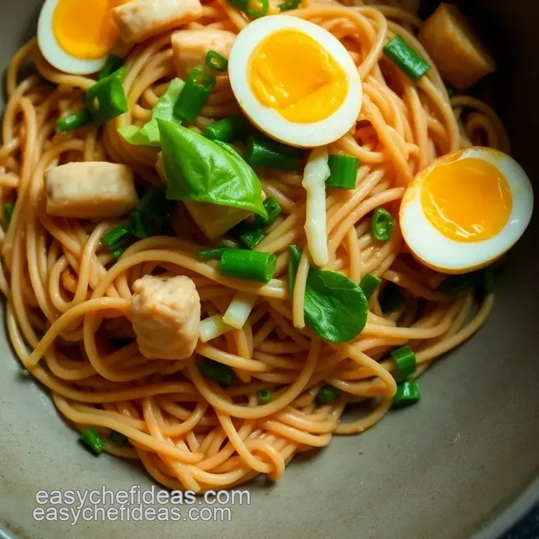 Deliciously Authentic Pad Thai: a Classic Stir-Fried Noodle Delight presentation