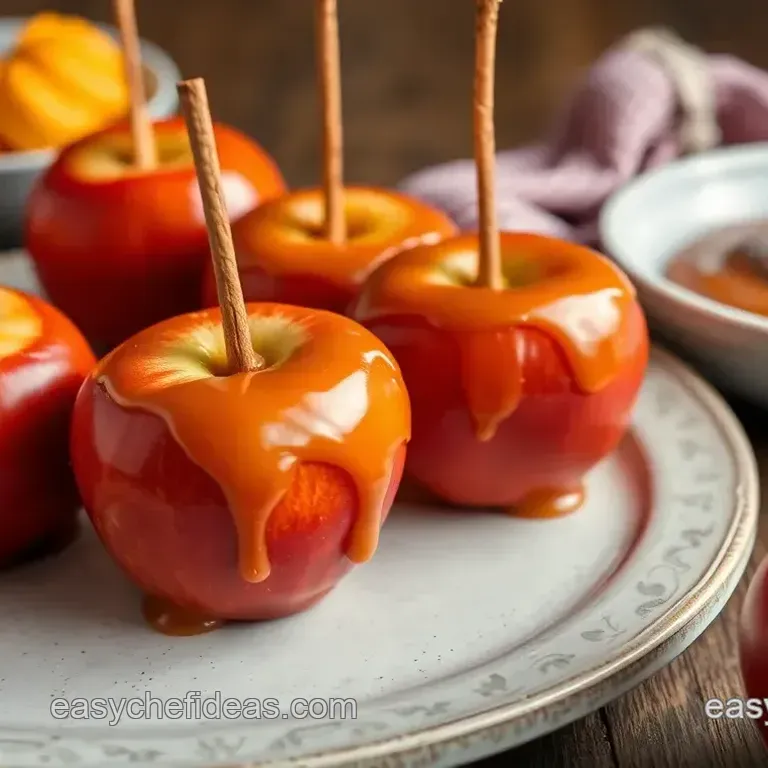 Dip Caramel Apples for Sweet Fall Delight