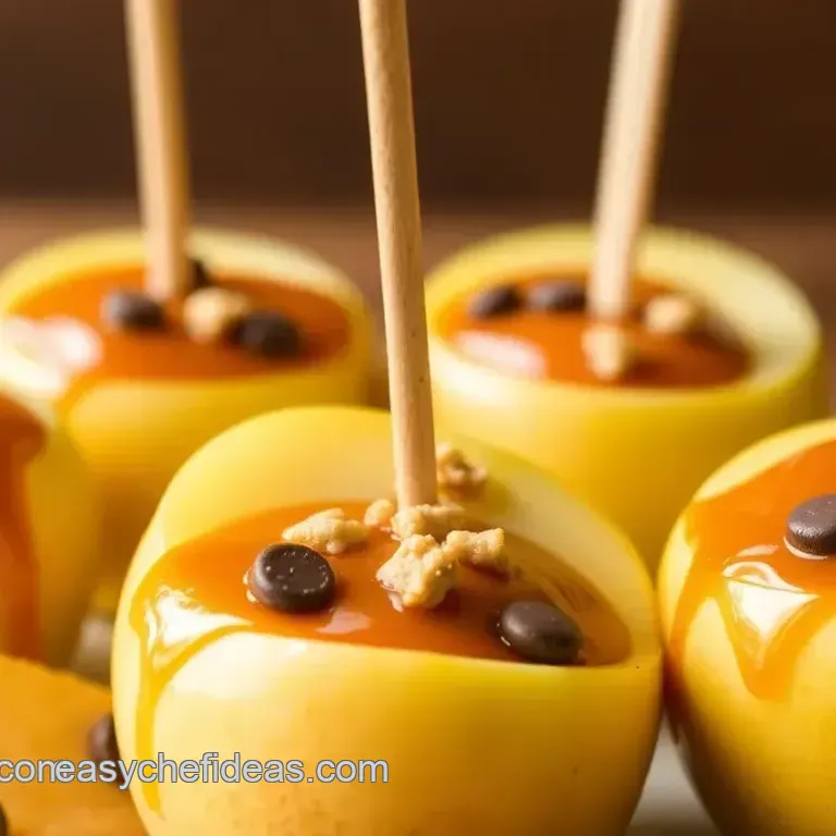 Dip Caramel Apples for Sweet Fall Treats
