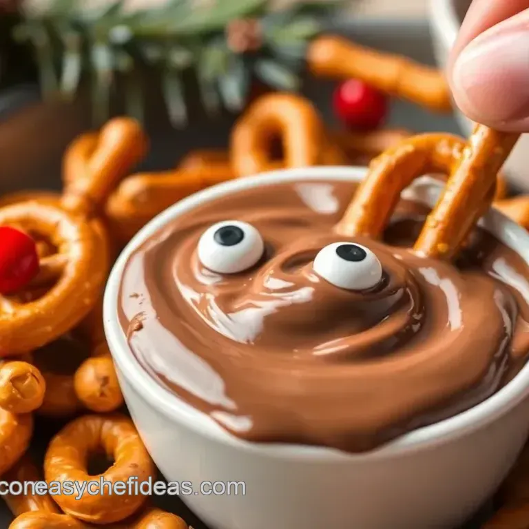 Dip Mini Pretzel Twists for Festive Fun