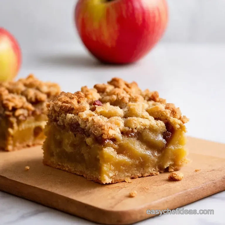 Easy Apple Crumble Bars a Slice of Autumn Delight presentation