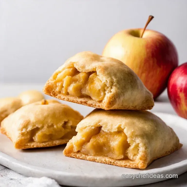 Easy Apple Hand Pies with Vanilla Glaze