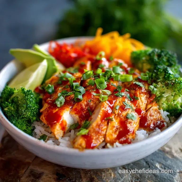 The NotSoHumble Buffalo Chicken Rice Bowl A Flavour Punch