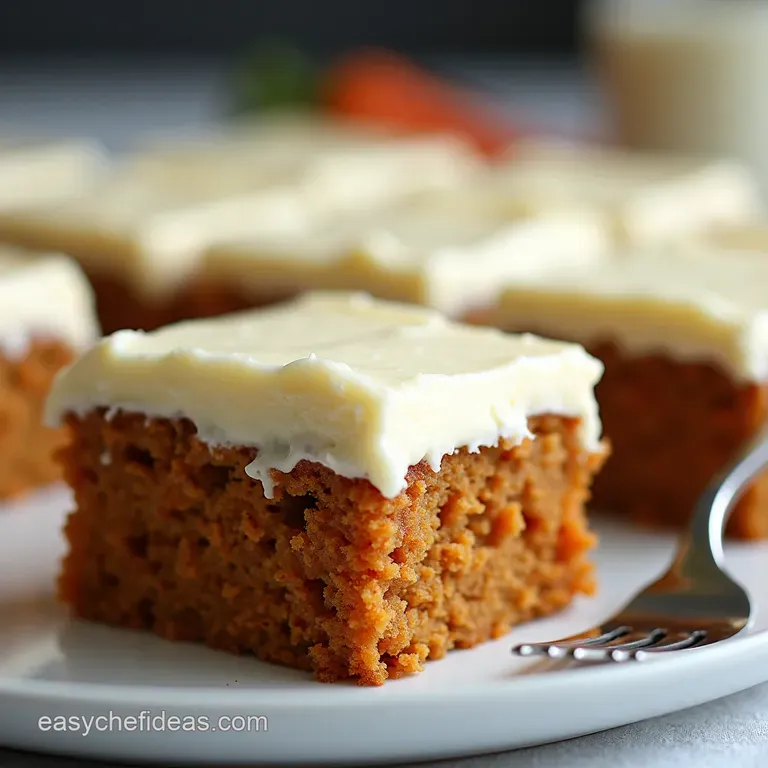 The Proper Job Carrot Sheet Cake with Tangy Cream Cheese Frosting