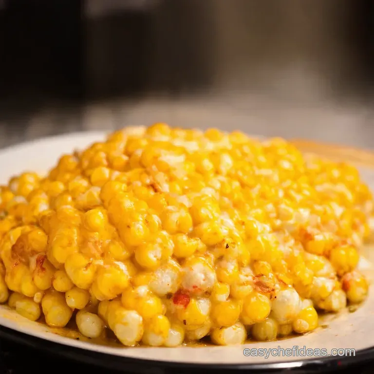 Easy Cheesy Street Corn presentation