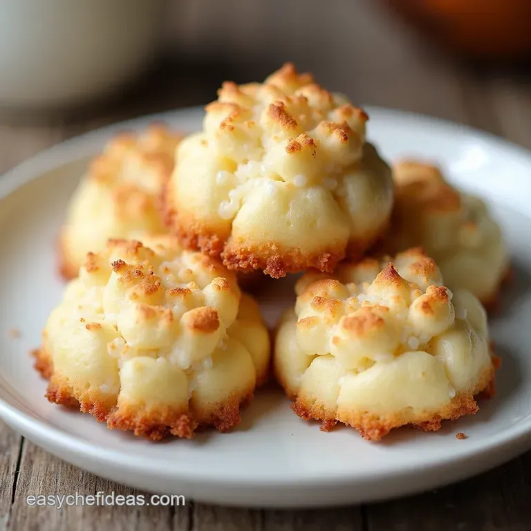 The No Faff Chewy Coconut Macaroons A Taste of the Seaside Deckchair