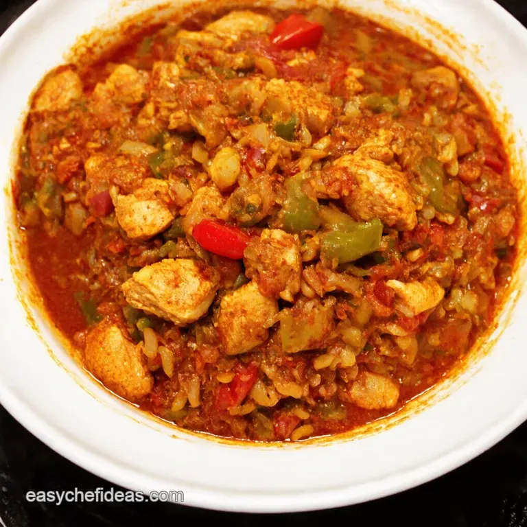 Easy Chicken Jambalaya a Taste of Louisiana at Home presentation