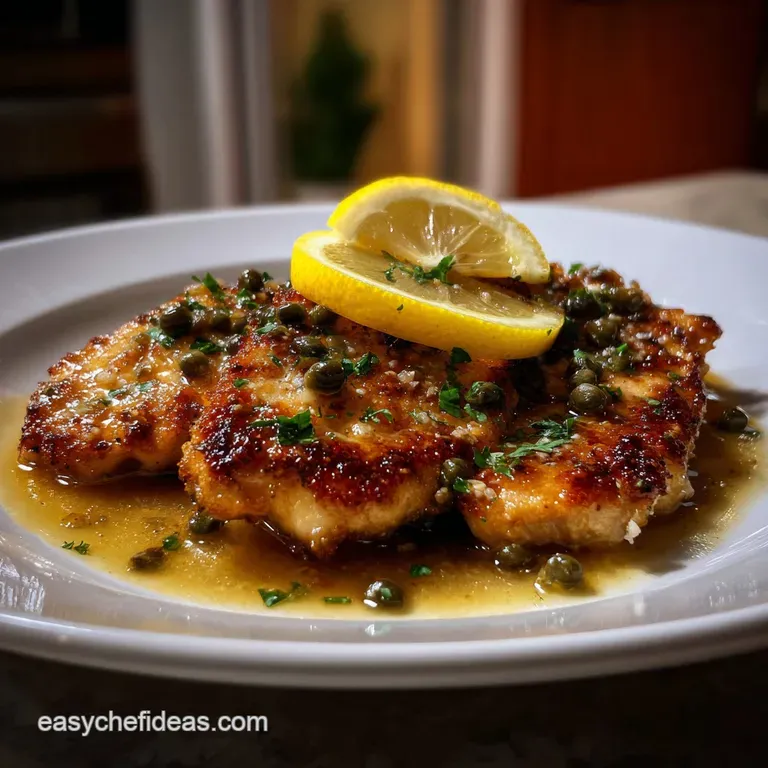 The Ultimate Easy Chicken Piccata Quick Chicken Piccata Lemon C presentation
