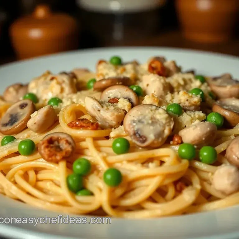 Easy Chicken Tetrazzini: A Creamy Comfort Dish