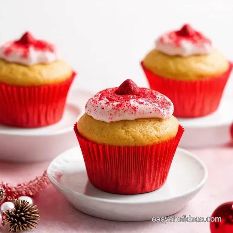 Easy Christmas Cupcakes