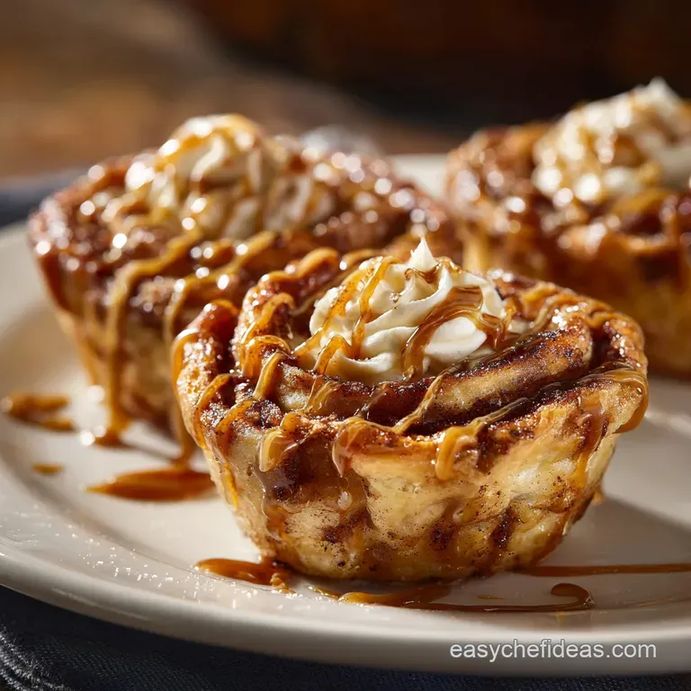 Proper Cinnamon Roll Apple Pie Cups: the Cozy Cheeky Shortcut Dessert presentation