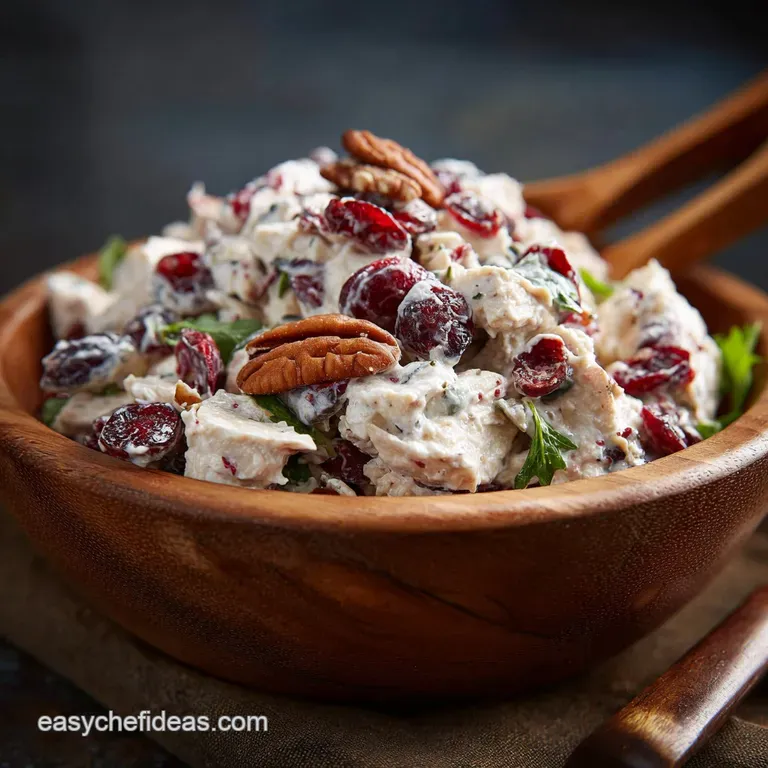 A Chefs Blueprint Cranberry and Pecan Chicken Salad