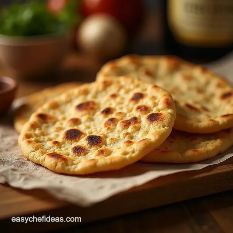 The Bakers Essential Perfectly Crisp Chewy Unleavened Flatbreads presentation