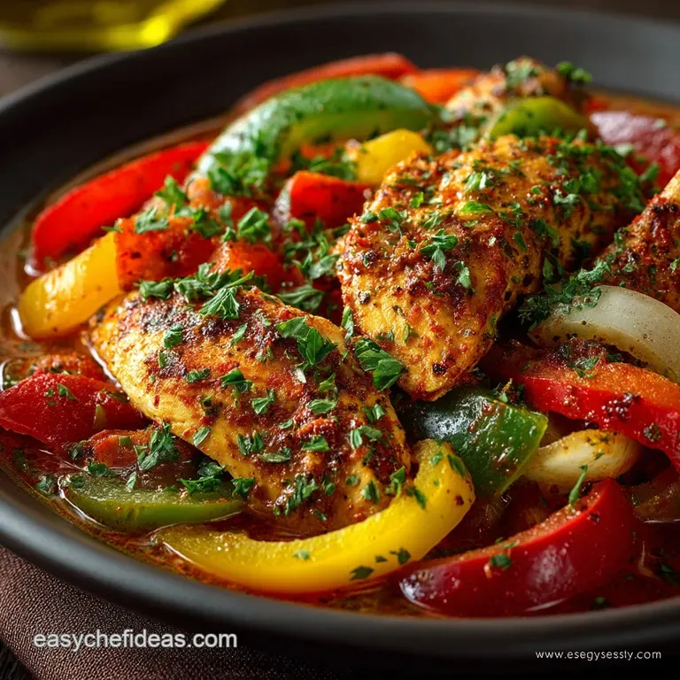 SlowCooked Chicken Fajitas The Weekday Wonder