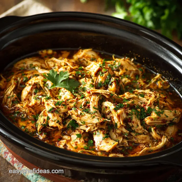 Easy Slowcooker Mississippi Chicken the Governors Bird presentation
