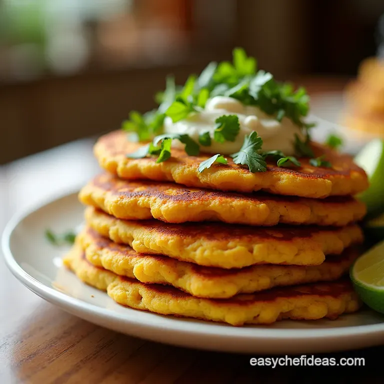 Sunshine on a Plate Easy Fluffy Besan Chilla presentation