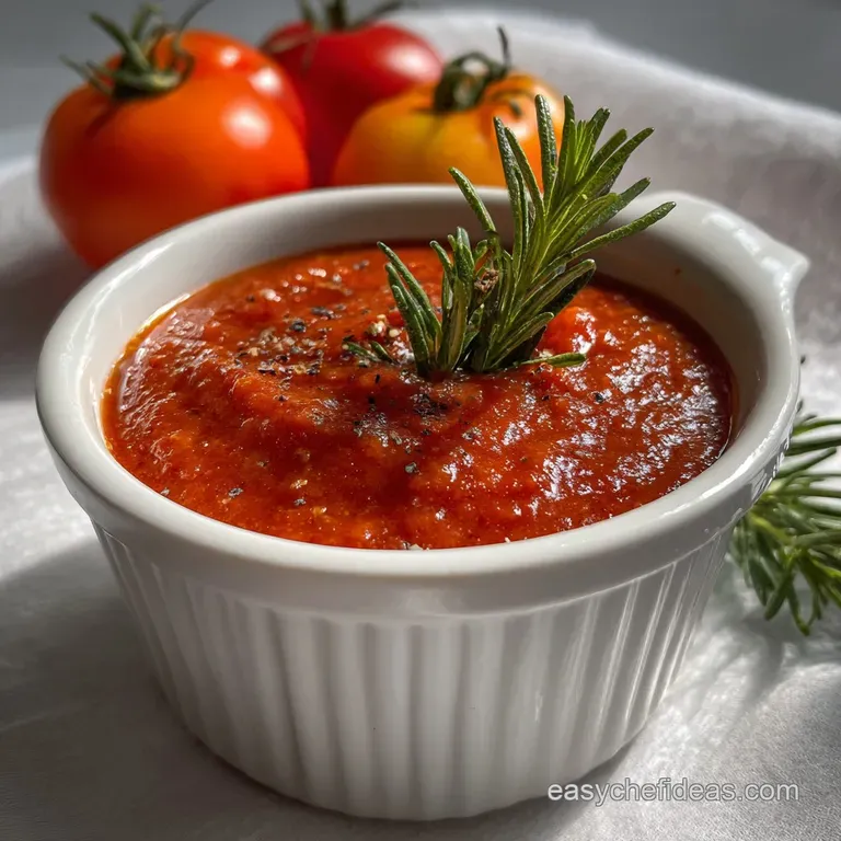 Easy Garden Tomato Sauce: the Ultimate Summer Recipe presentation