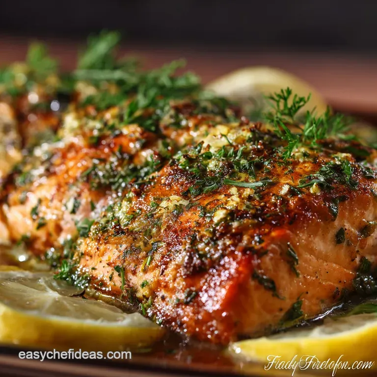 Baked Salmon: the 20-Minute Lemon Herb Winner presentation