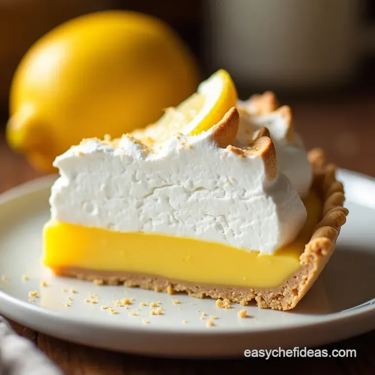 Easy Lemon Meringue Pie Nofail presentation