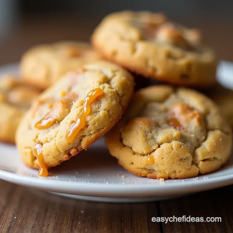 Easy Salted Caramel Dream Cookies
