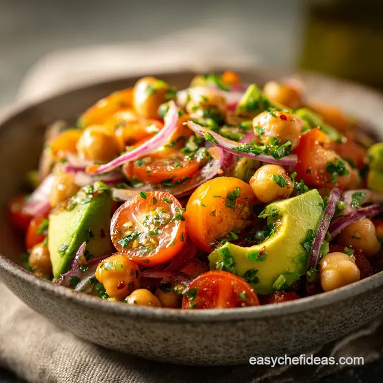 Chickpea Avocado Salad the Bright and Easy Smashed Recipe presentation