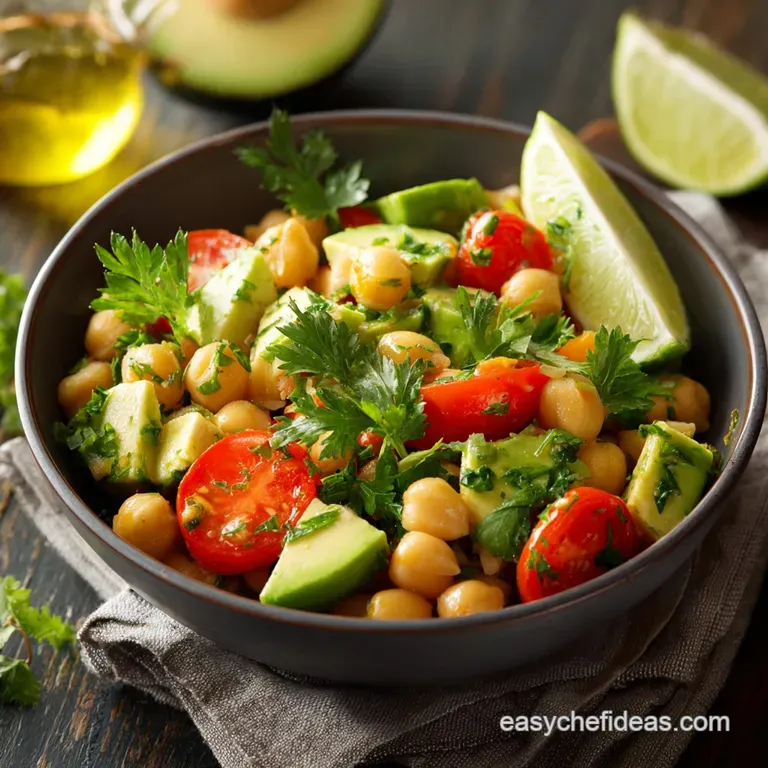 Chickpea Avocado Salad The Bright and Easy Smashed Recipe