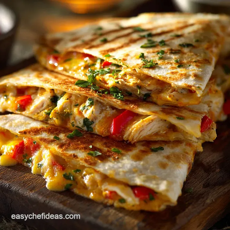 Chicken Quesadillas: Smoky Chipotle Cheesy (Ready in 30 Minutes)