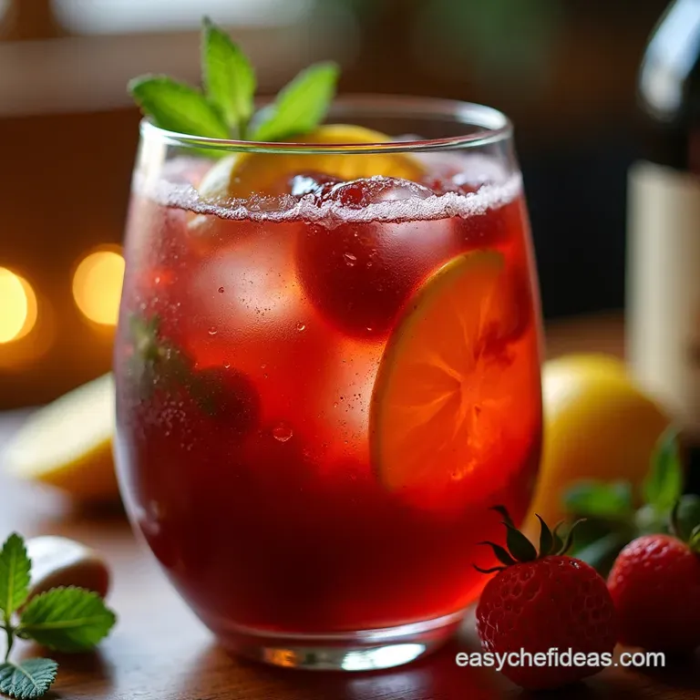 The Quintessential Summer Sipper Easy Spanish Red Wine Sangria presentation