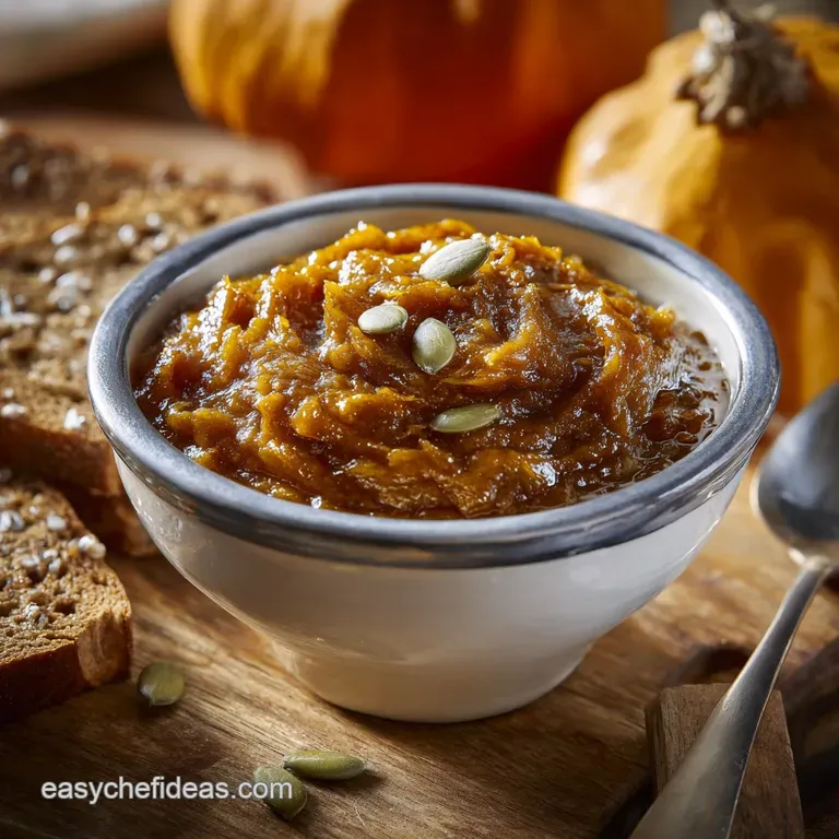 Pumpkin Butter The Easy Recipe for a Velvety Autumnal Treat