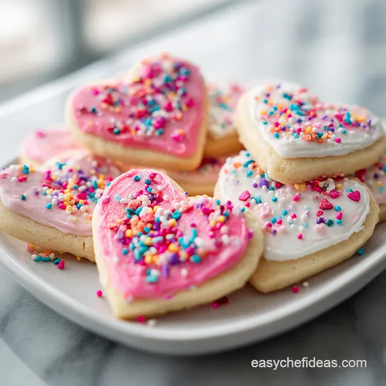 Easy Valentines Day Sugar Cookies Recipe