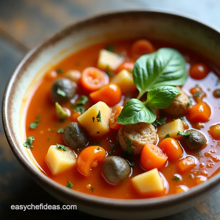 Effortless Garden Slow Cooker Vegetable Soup