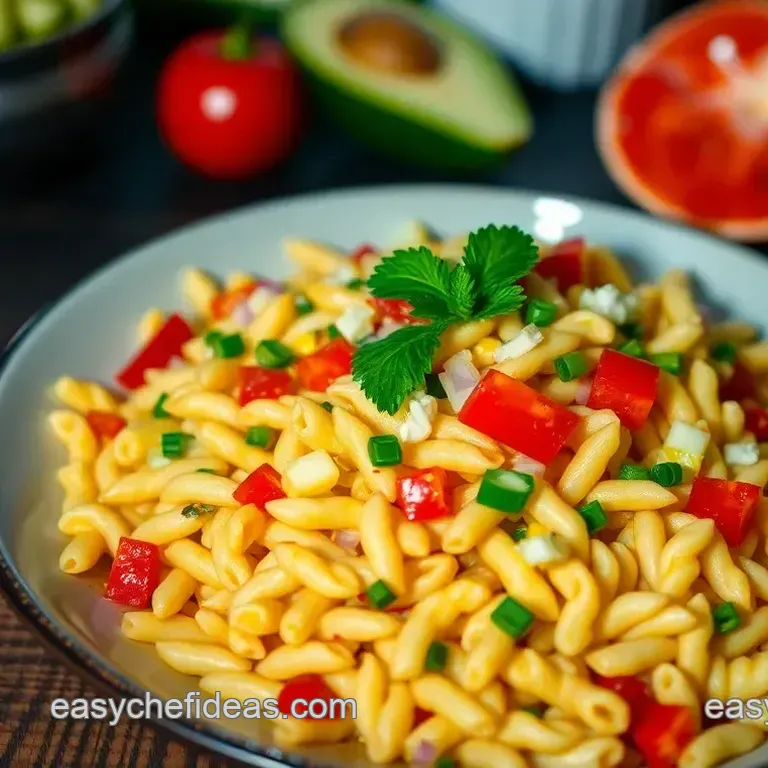 Elote Pasta Salad: Mexican Street Corn Fiesta!