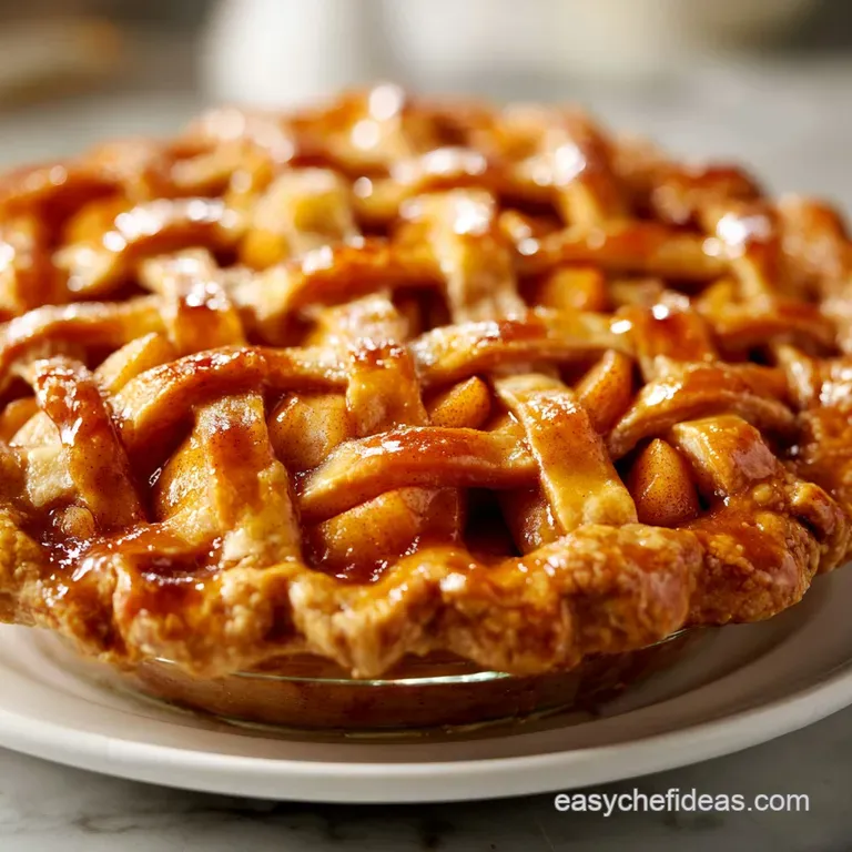 My Favorite Apple Pie Recipe: Golden and Shattering