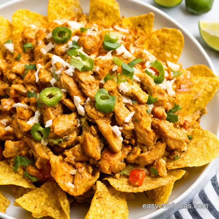 Fiesta Chicken Nachos The Ultimate CrowdPleaser