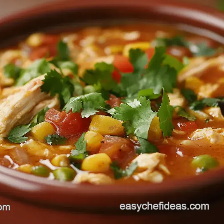 Fiesta in a Bowl: Easy Chicken Tortilla Soup