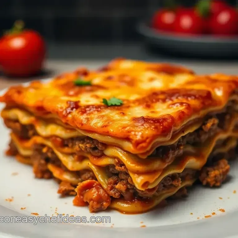 Fiesta Lasagna: Mexican Lasagna with Noodles