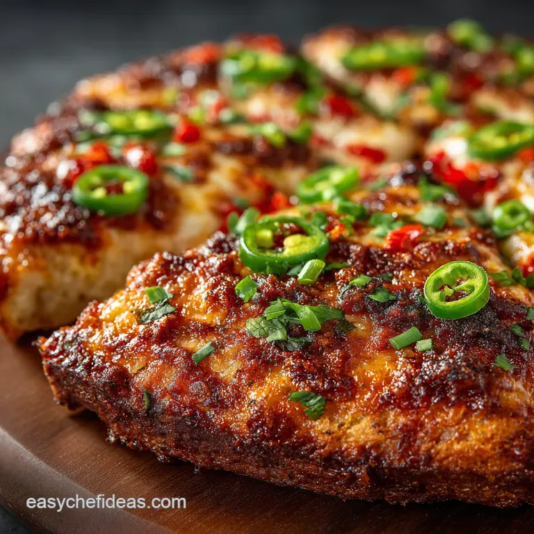 Fiesta on a Crust the Ultimate Easy Homemade Mexican Pizza presentation