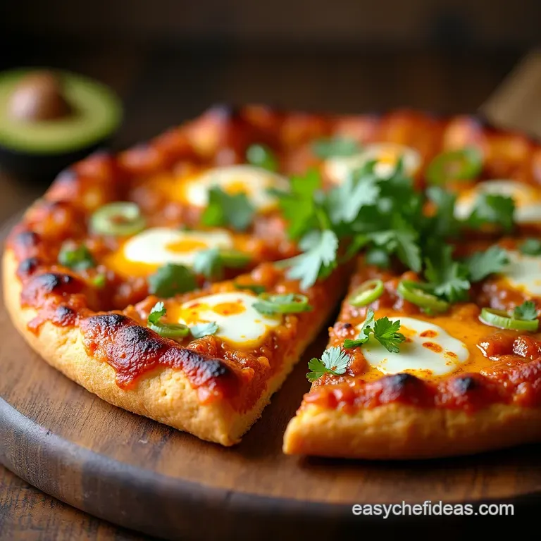 Fiesta on a Pizza The Crispiest Most Flavorful Mexican Pizza Ever