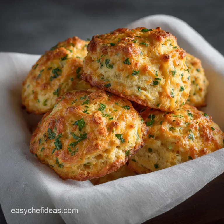 Garlic Cheddar Biscuits: the Ultimate Flaky Drop Biscuits Recipe presentation